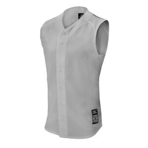 Mizuno Men's Comp Game Sleeveless  Baseball Jersey (350547), Gray